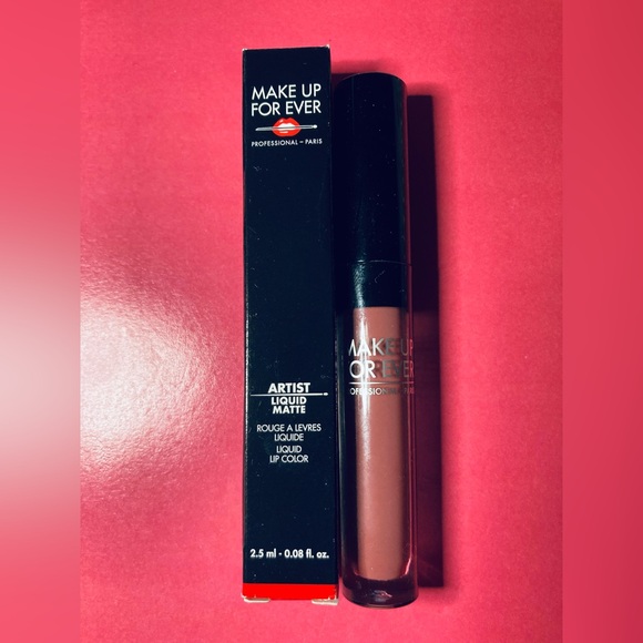 MAKEUP FOREVER - Liquid Matte Lipcolour #109- Praline - BRAND NEW! Great colour! - Picture 1 of 6